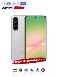 Samsung A56 5G - 8GB RAM - 256GB Storage - PTA Approved - 12 Months Warranty - Light Grey - The Original Bro Mobiles - TOB33